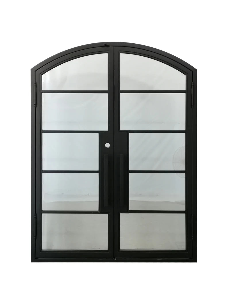 Maritime Wrought Iron Double Door