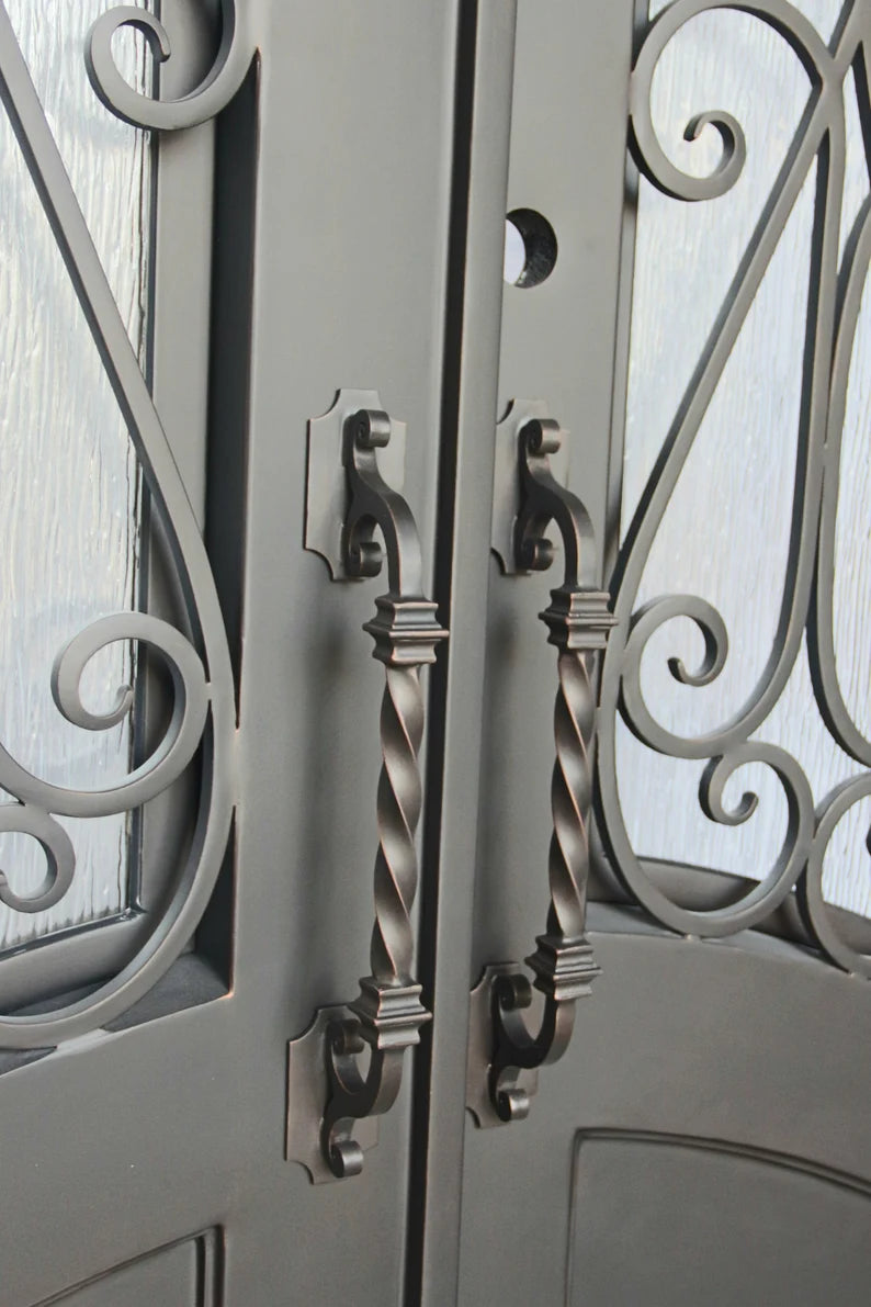 Rollie Wrought Iron Double Door