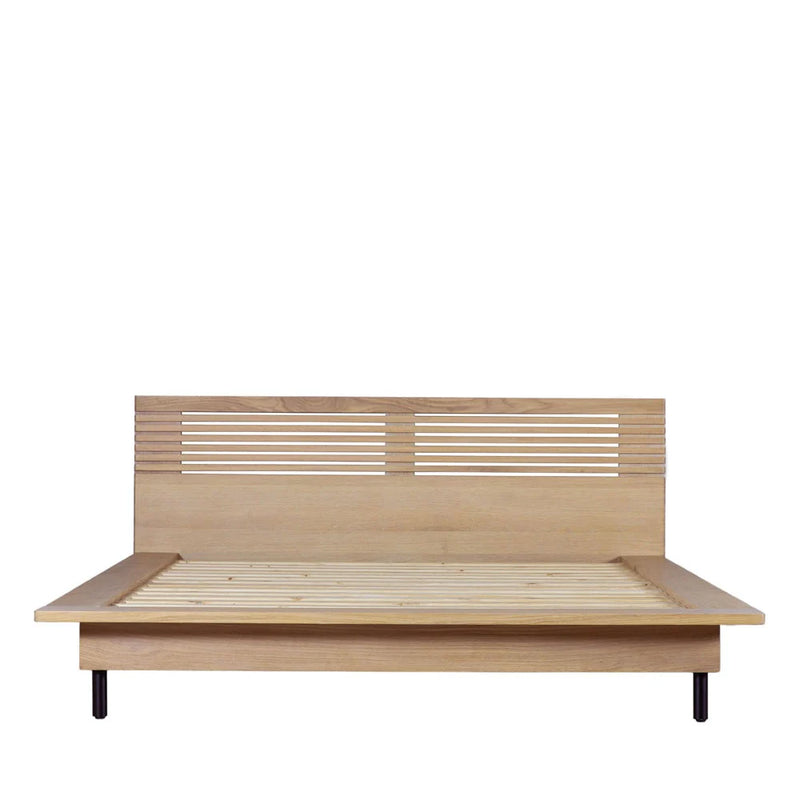Oren Solid Wooden Bed In Natural