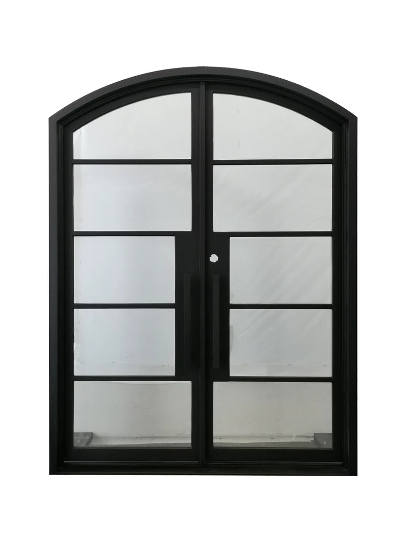 Maritime Wrought Iron Double Door