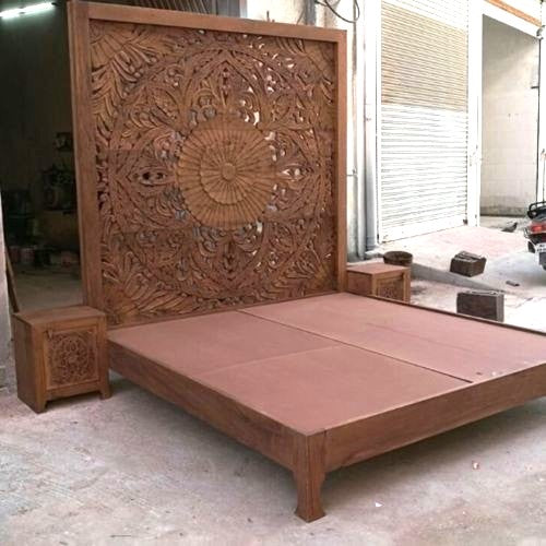 Dynasty Solid Wood Open-Frame Bed
