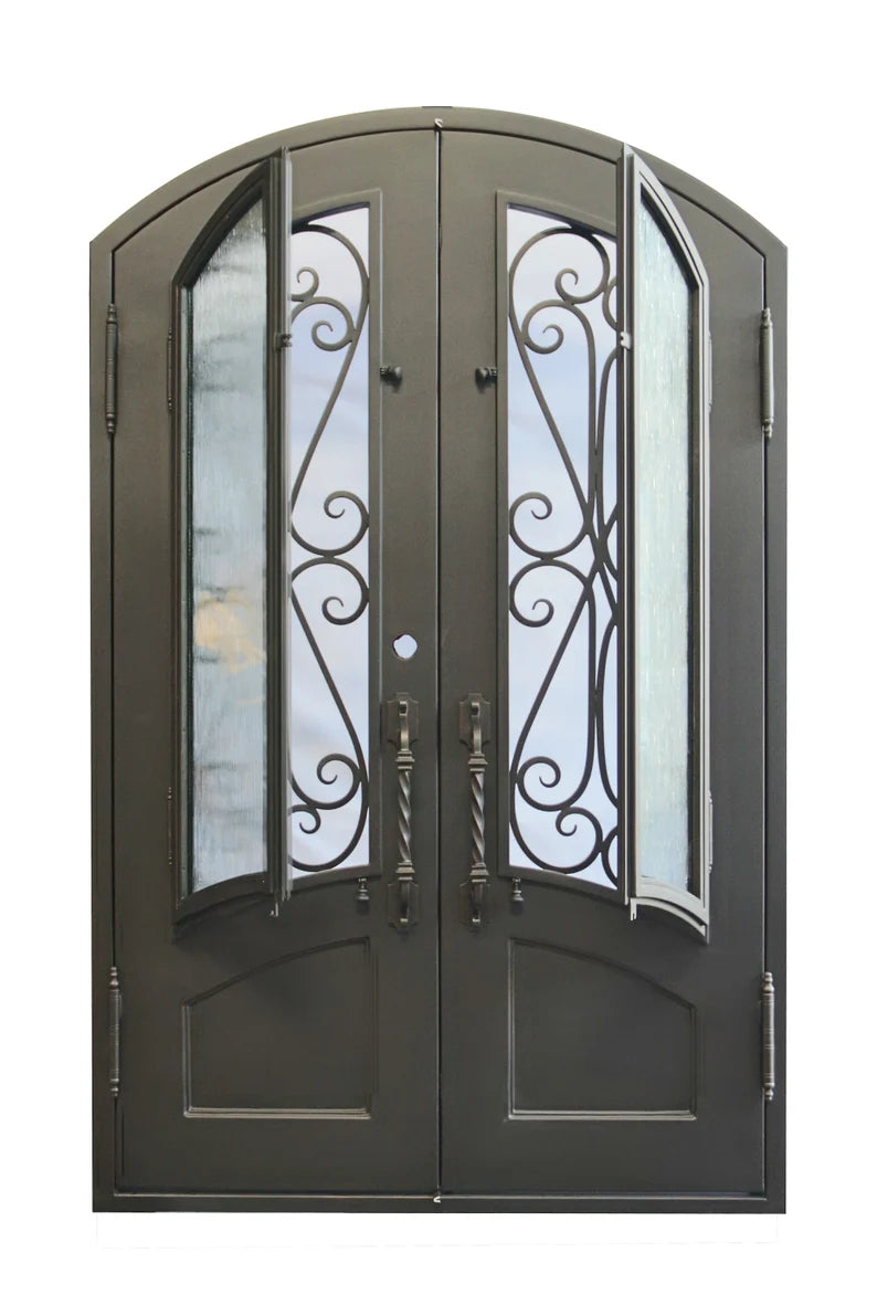 Rollie Wrought Iron Double Door