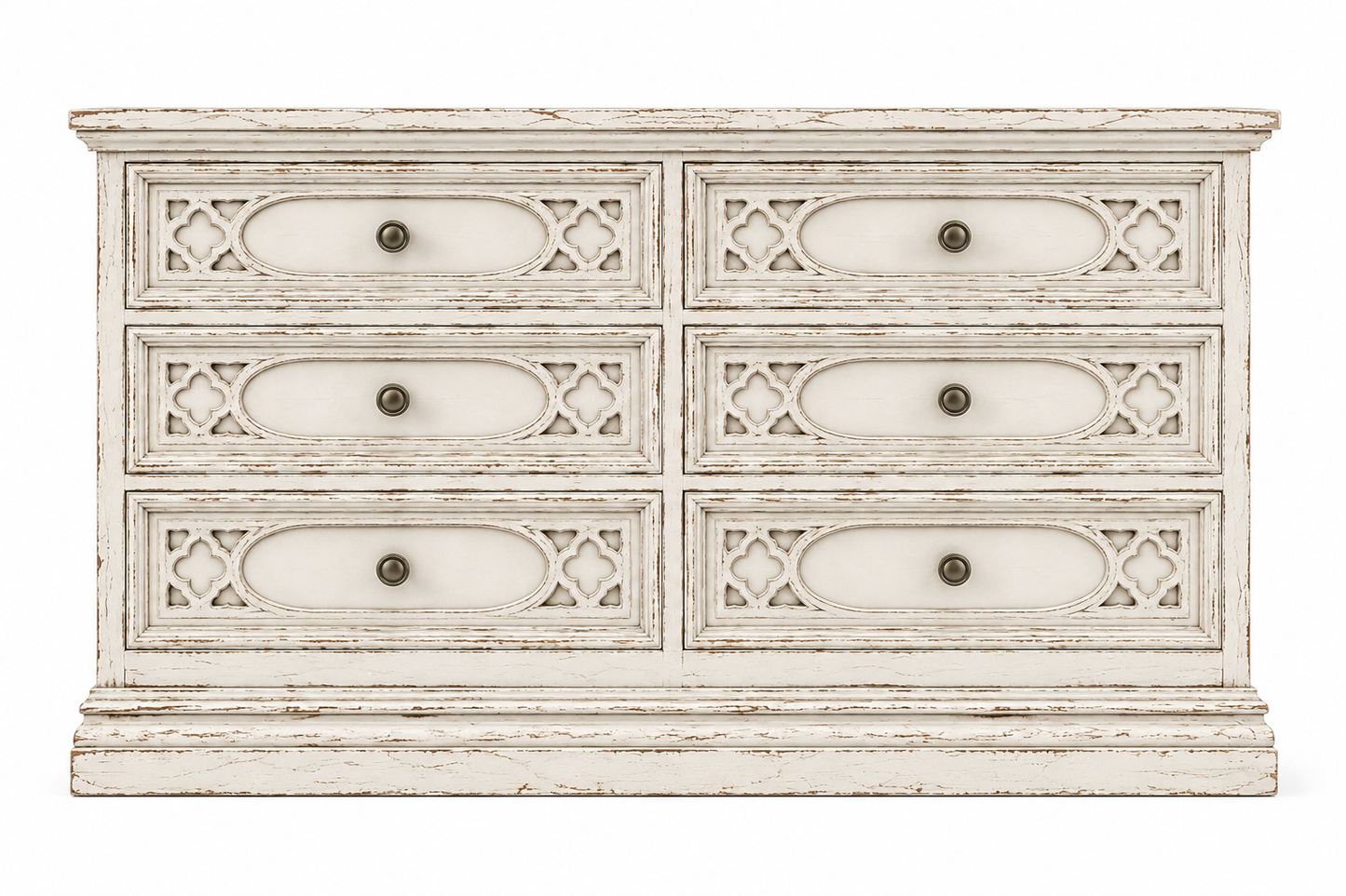 Cathedral Reverie™ Gothic Hand-Carved Solid Wood Dresser
