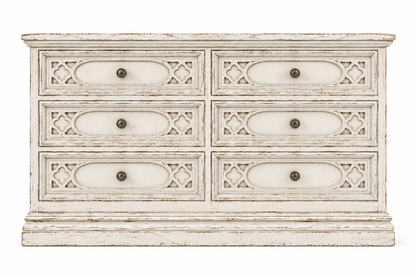 Cathedral Reverie™ Gothic Hand-Carved Solid Wood Dresser