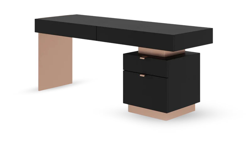 Hugo Modern  Solid Wooden Home/Office Desk