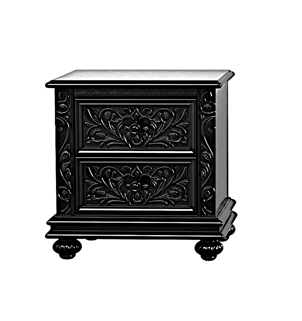 Imperial Lion Throne Carved Platform Bed & Bedroom Set – Handcrafted Solid Wood Masterpiece