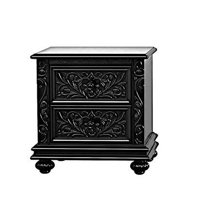 Imperial Lion Throne Carved Platform Bed & Bedroom Set – Handcrafted Solid Wood Masterpiece