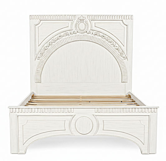 Regalia Gothic Hand-Carved Solid Wood Platform Bed & Bedroom Collection