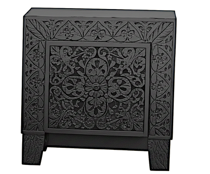 Shah Hand carved Solid Wooden Platform Bedframe / Bedroom Set