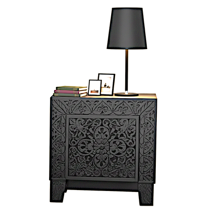 Shah Hand carved Solid Wooden Platform Bedframe / Bedroom Set