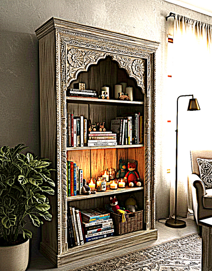 Mughal Style Indian Bookshelf