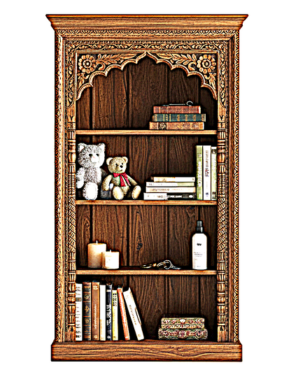 Mughal Style Indian Bookshelf