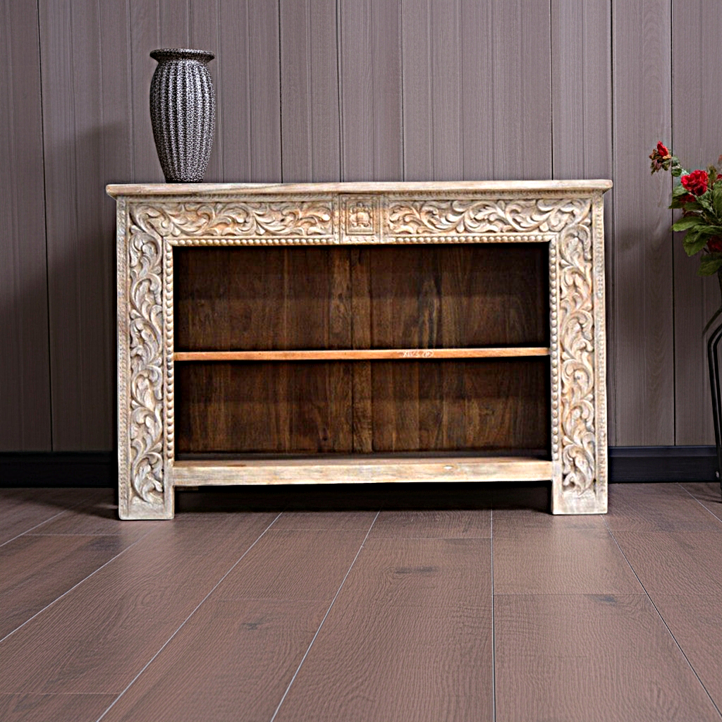 Hand Carved Hall Table