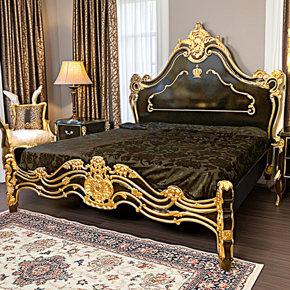 Prince Hand Carved Solid Wooden Firenze Bed