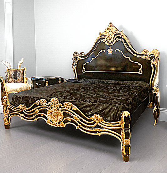 Prince Hand Carved Solid Wooden Firenze Bed