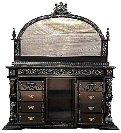 Daze Hand-Carved Gothic Dresser