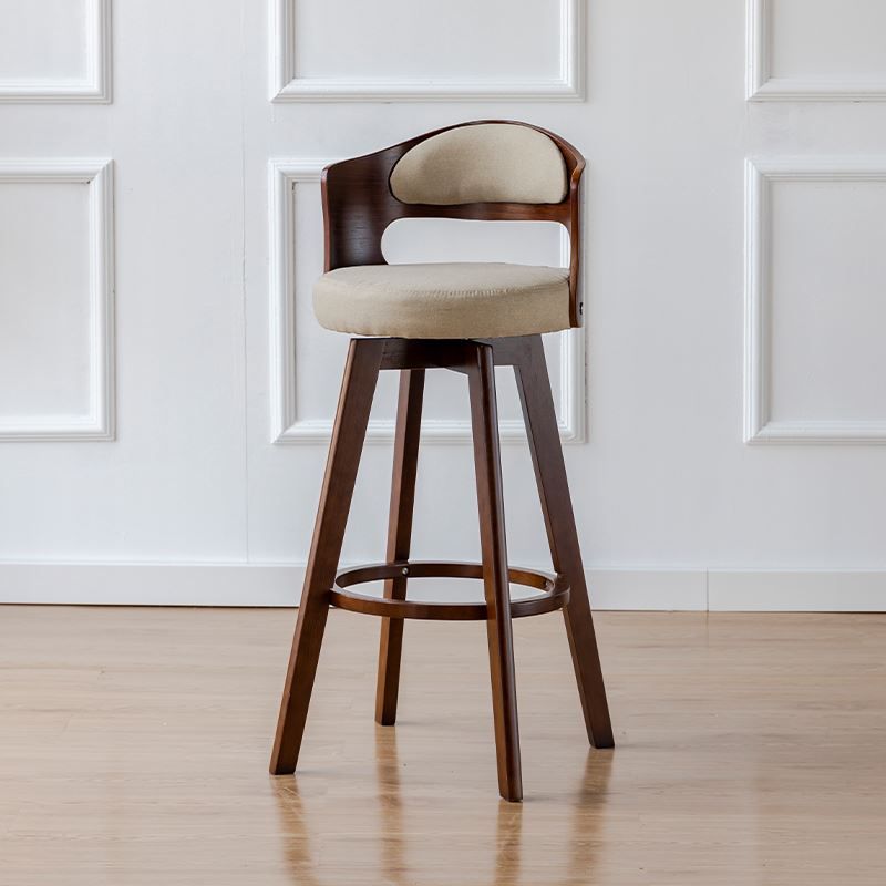 Amway Swivel Bar Stools for Pub / Home by Hibashi Furniture – handcrafted solid wood furniture made in India