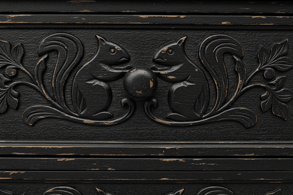 Anila™ Hand - Carved Solid Wood Dresser – handcrafted solid wood furniture