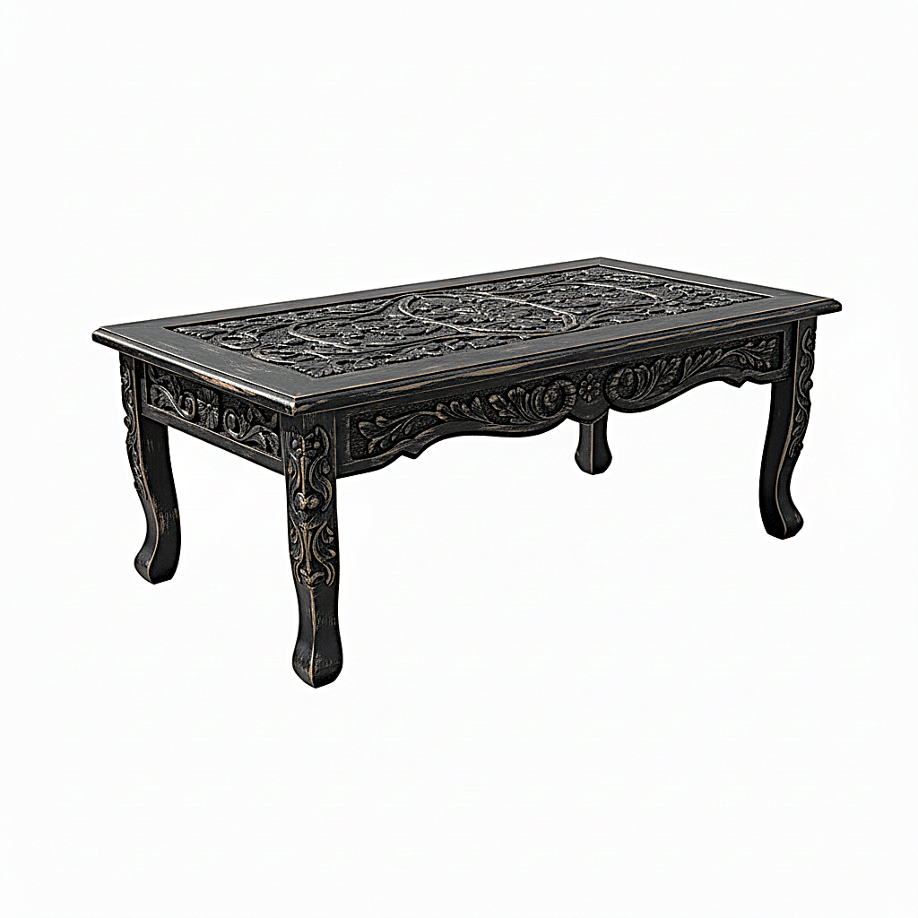 Anila™ Hand - Carved Solid Wood Garden Bench & Seating Collection – handcrafted solid wood furniture