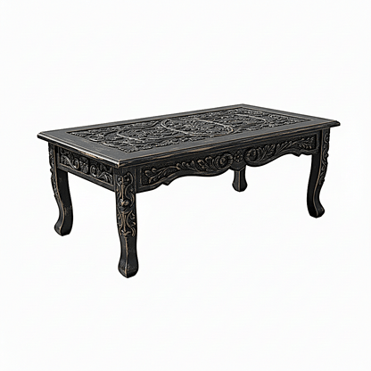Anila™ Hand - Carved Solid Wood Garden Bench & Seating Collection – handcrafted solid wood furniture