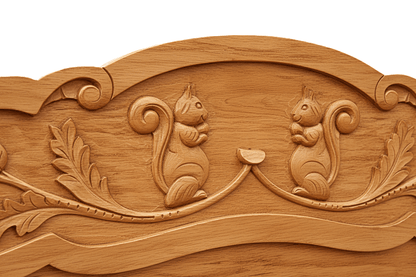 Anila™ Hand - Carved Solid Wood Platform Bed & Bedroom Collection – handcrafted solid wood furniture