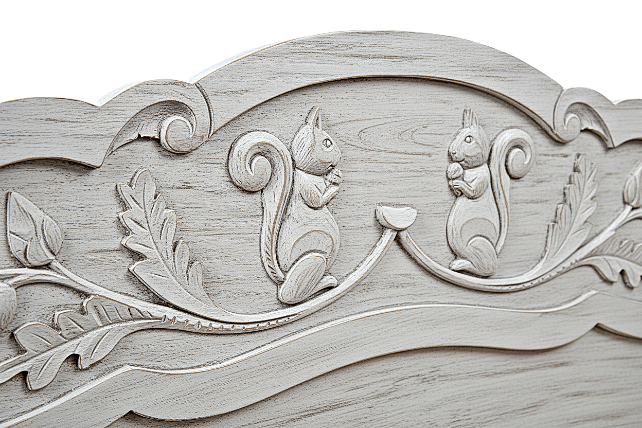 Anila™ Hand - Carved Solid Wood Platform Bed & Bedroom Collection – handcrafted solid wood furniture