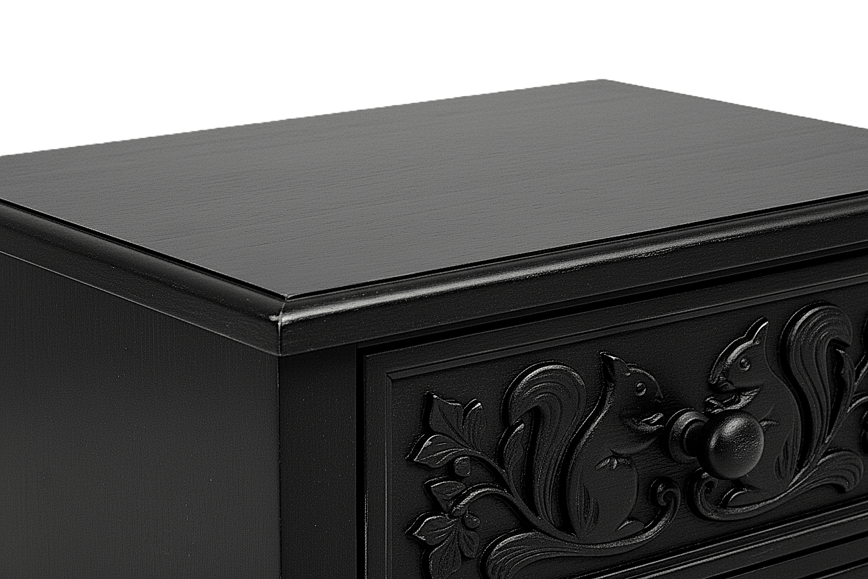 Anila™ Hand - Carved Solid Wood Platform Bed & Bedroom Collection – handcrafted solid wood furniture