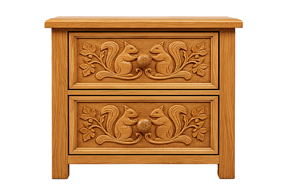 Anila™ Hand - Carved Solid Wood Platform Bed & Bedroom Collection – handcrafted solid wood furniture