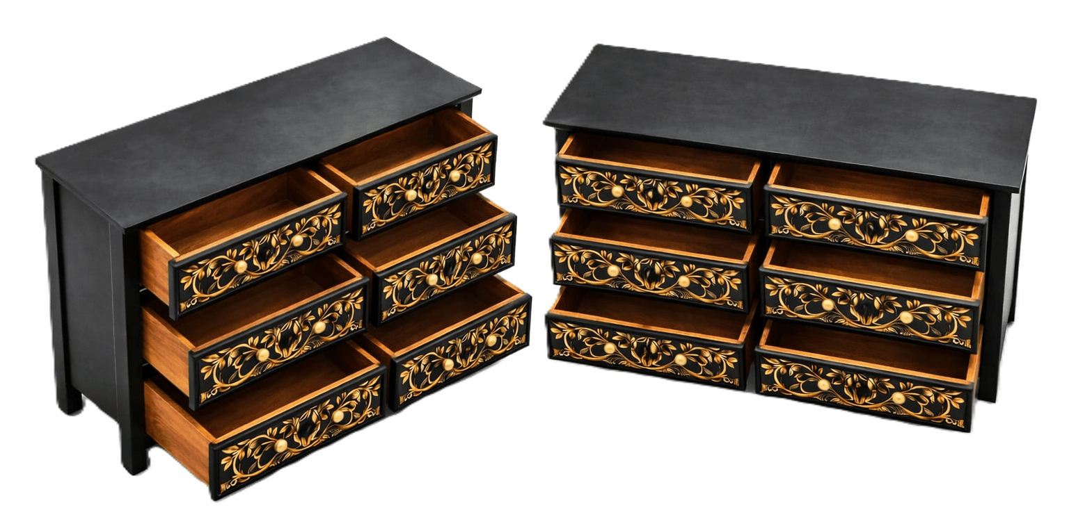 Arbor Vitae Royale™ Hand - Carved Tree of Life Solid Wood Platform Bed / Bed Collection – handcrafted solid wood furniture