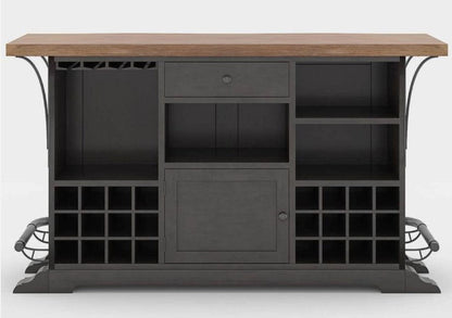 Arlington Solid Wooden One Drawer Bar Table Indoor / Outdoor – handcrafted solid wood furniture