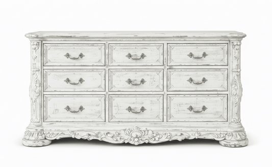 Aurelian Crest™ Hand - Carved Solid Wood – handcrafted solid wood furniture