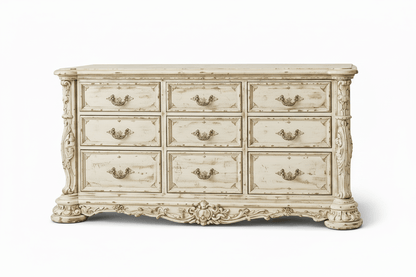 Aurelian Crest™ Hand - Carved Solid Wood – handcrafted solid wood furniture
