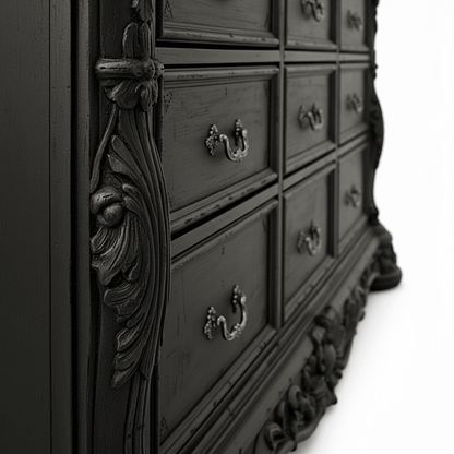 Aurelian Crest™ Hand - Carved Solid Wood – handcrafted solid wood furniture