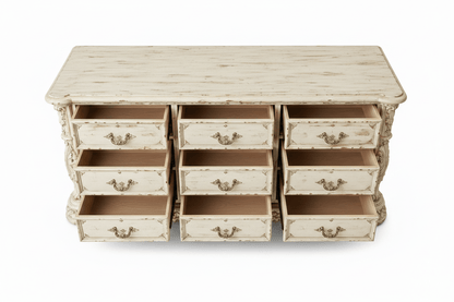 Aurelian Crest™ Hand - Carved Solid Wood – handcrafted solid wood furniture
