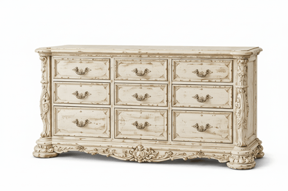 Aurelian Crest™ Hand - Carved Solid Wood – handcrafted solid wood furniture