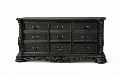 Aurelian Crest™ Hand - Carved Solid Wood – handcrafted solid wood furniture