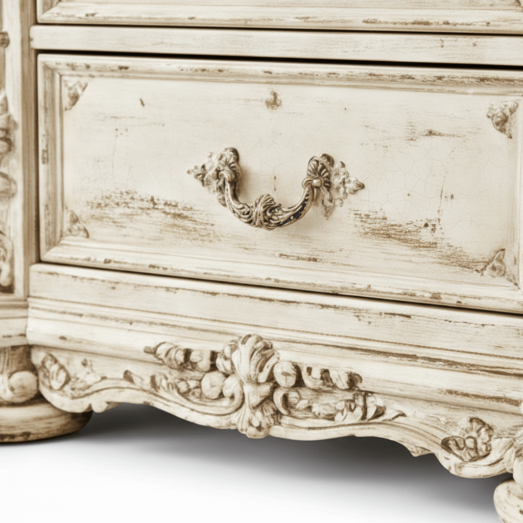 Aurelian Crest™ Hand - Carved Solid Wood Nightstand – handcrafted solid wood furniture