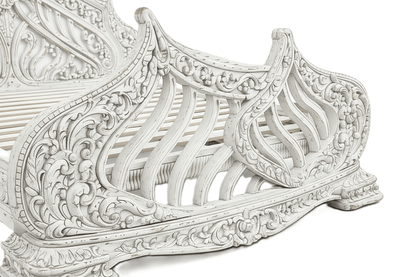 Aurelian Crest™ Hand - Carved Solid Wood Platform Bed & Bedroom Collection – handcrafted solid wood furniture