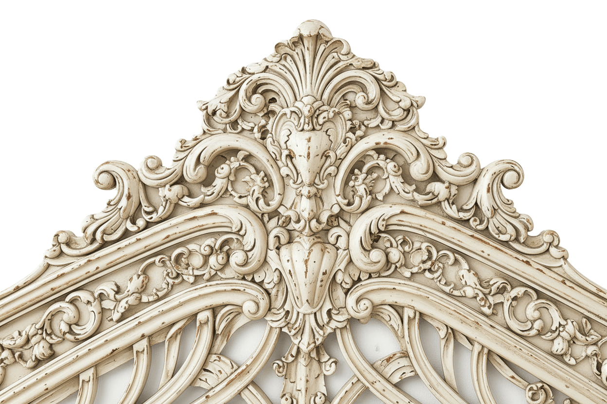 Aurelian Crest™ Hand - Carved Solid Wood Platform Bed & Bedroom Collection – handcrafted solid wood furniture