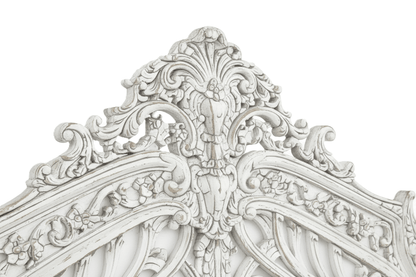 Aurelian Crest™ Hand - Carved Solid Wood Platform Bed & Bedroom Collection – handcrafted solid wood furniture