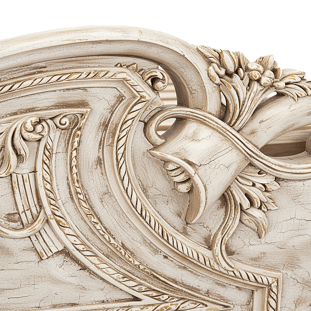 Aurum Noir Élysée™ Hand - Carved Solid Wood Platform Bed & Bedroom Collection – handcrafted solid wood furniture