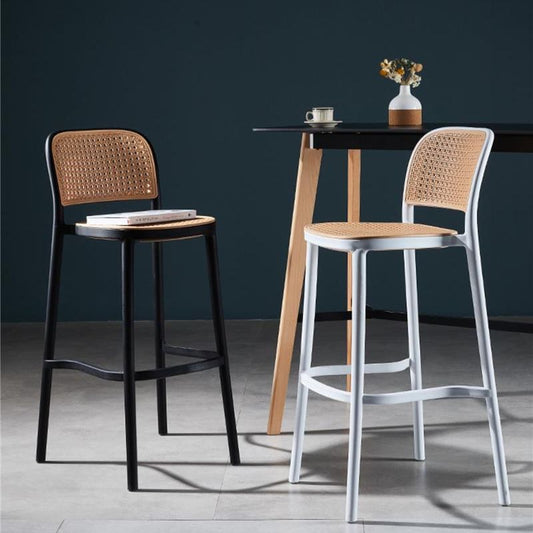 Bazic Mordern Foot Rest Counter/Bar Stools – handcrafted solid wood furniture