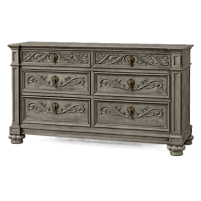 Blackthorn™ Gothic Hand - Carved Solid Wood Platform Bed & Bedroom Collection – handcrafted solid wood furniture