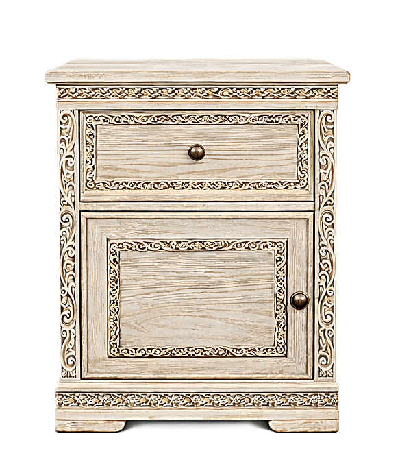 Caelivine Treecrest™ Hand - Carved Solid Wood Platform Bed & Bedroom Collection – handcrafted solid wood furniture