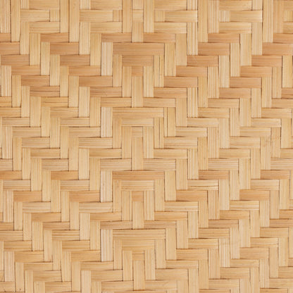 Calvin & Bay Natural Bohemian Rattan 1 Door Bedside / Nightstand – handcrafted solid wood furniture