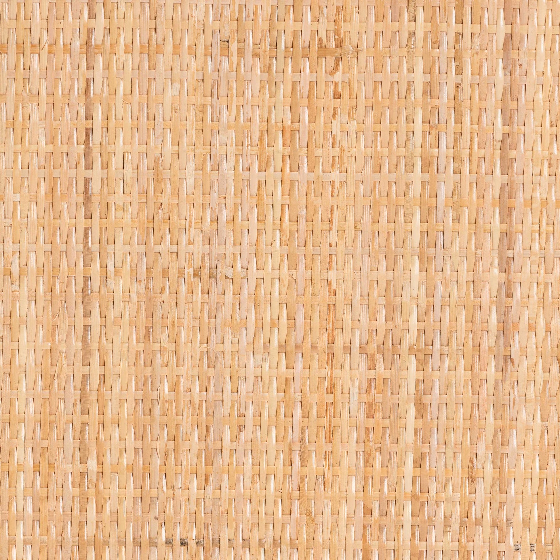 Calvin & Bay Natural Bohemian Rattan 1 Drawer with Open Shelf Bedside / Nightstand – handcrafted solid wood furniture