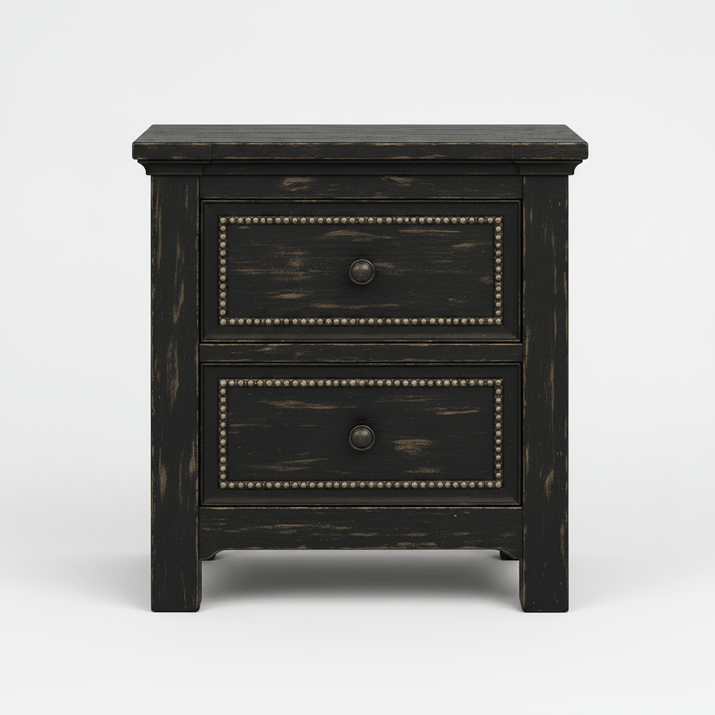 Castilla Forge™ Rustic Gothic Solid Wood &amp; Wrought Iron Platform Bed Collection – handcrafted solid wood furniture