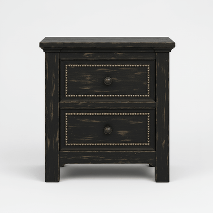 Castilla Forge™ Rustic Gothic Solid Wood &amp; Wrought Iron Platform Bed Collection – handcrafted solid wood furniture