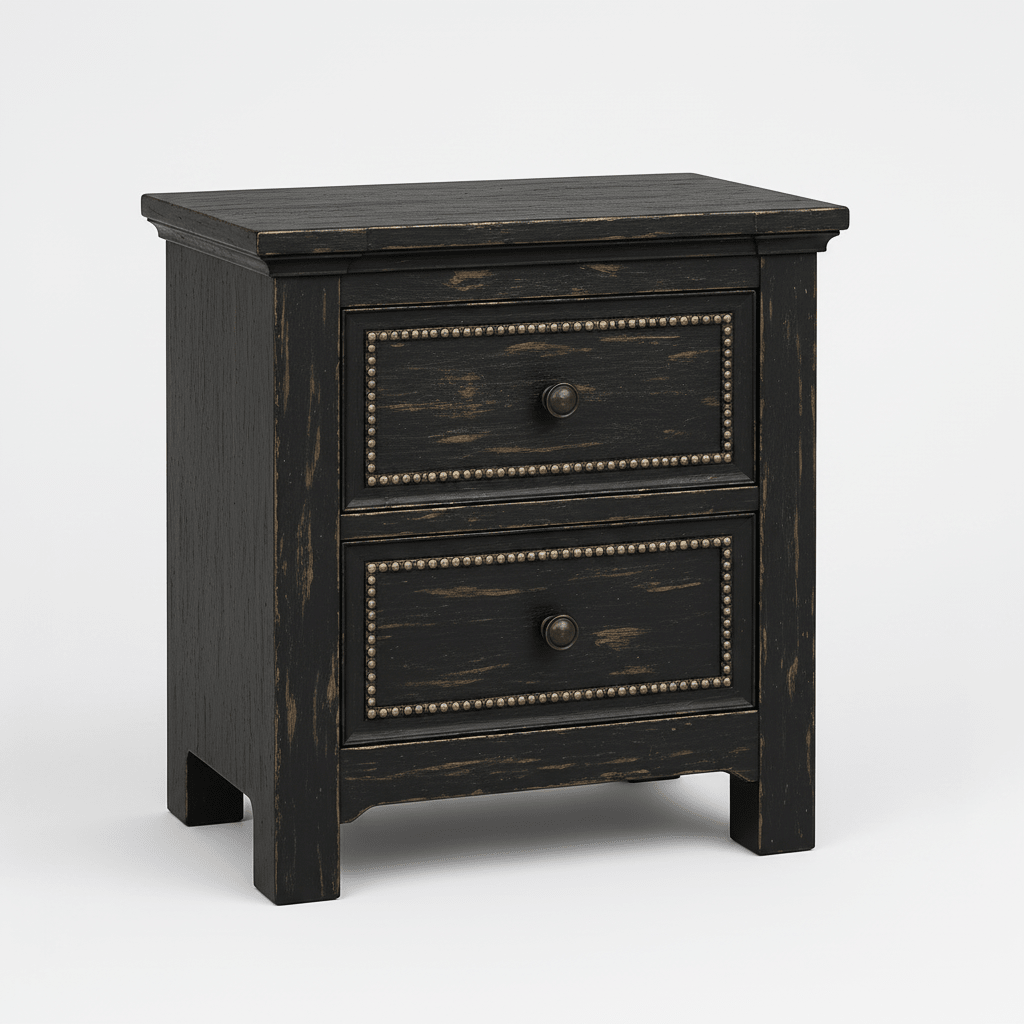 Castilla Forge™ Rustic Gothic Solid Wood &amp; Wrought Iron Platform Bed Collection – handcrafted solid wood furniture