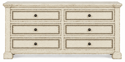 Castilla Forge™ Rustic Gothic Solid Wood Dresser – handcrafted solid wood furniture